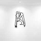 Feme Brulee - Metal Sign Art