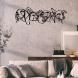 Dog Pack - Metal Sign Art