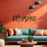 Dog Pack - Metal Sign Art