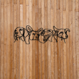 Dog Pack - Metal Sign Art