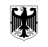 german coat of arms sign/BLACK