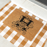 ho-pad 2.0/monogram doormat