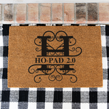 ho-pad 2.0/monogram doormat
