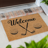 welcome/golf doormat