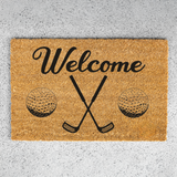welcome/golf doormat