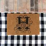 ho-pad 2.0/monogram doormat