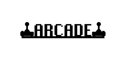 arcade sign/BLACK