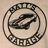 Custom Car Metal Sign