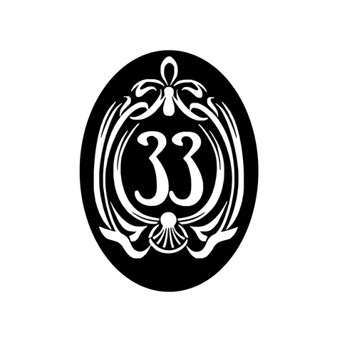 33/custom sign/SILVER