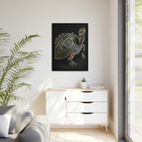Matte Canvas, Black Frame