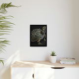 Matte Canvas, Black Frame