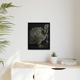 Matte Canvas, Black Frame