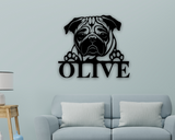 Your Dog Breed Custom Metal Sign
