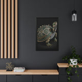 Matte Canvas, Black Frame