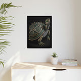Matte Canvas, Black Frame