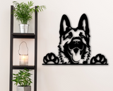 German Shepherd - Metal Wall Art
