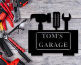 Man Cave Name Custom Metal Sign