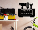 Man Cave Name Custom Metal Sign