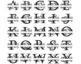 Black Friday, Cyber Monday Sale, Split Letter Monogram, Metal Sign, Door Hanger, Family Sign, Housewarming Gift, Wedding Gift, Monogram