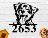 Australian Shepherd Dog Breed Custom Metal Sign