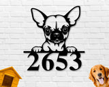 Chihuahua Dog Breed Custom Metal Sign