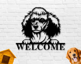 Poodle Dog Breed Custom Metal Sign