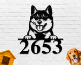 Shiba Inu Dog Breed Custom Metal Sign