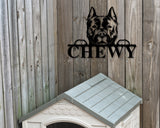 Staffordshire Terrier Dog Breed Custom Metal Sign