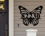 Butterfly Wall Art Metal Sign