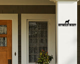 Rottweiler On Duty Dog Breed Custom Metal Sign