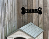 Dog Name Custom Metal Sign