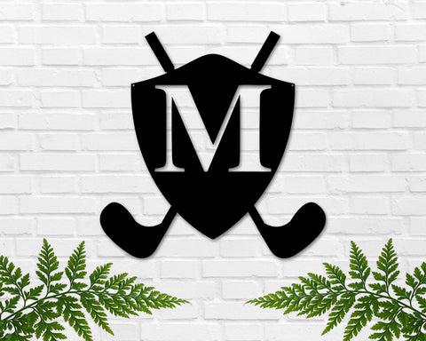 Golf Name Custom Metal Sign