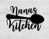 Kitchen Custom Metal Sign
