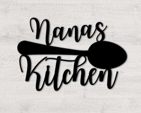 Kitchen Custom Metal Sign