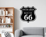 Your Name Route 66 Custom Metal Sign