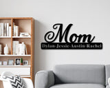 Personalized Mom Gift Custom Metal Sign