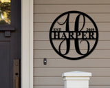 Family Name Custom Metal Sign