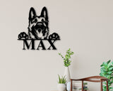 German Shepherd Custom Metal Sign