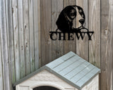 Beagle Dog Breed Custom Metal Sign
