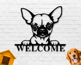 Chihuahua Dog Breed Custom Metal Sign