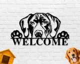 German Shorthair Dog Breed Custom Metal Sign