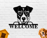 Jack Russell Terrier Dog Breed Custom Metal Sign