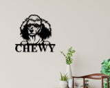 Poodle Dog Breed Custom Metal Sign