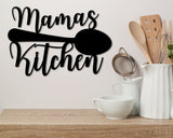 Christmas Gift, Holiday Sale, Custom Metal Sign for Kitchen, Nana's Kitchen Metal Sign, Personalized Kitchen Signs, Nana Mothers Day Gift