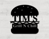 Patio/Grill/Bar Custom Metal Sign
