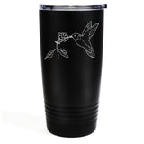 Humming bird engraved Tumbler, Engraved Tumbler, Bird Lover Gift, Humming bird Coffee Cup, 20 oz Tumbler