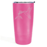 Humming bird engraved Tumbler, Engraved Tumbler, Bird Lover Gift, Humming bird Coffee Cup, 20 oz Tumbler