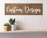Custom Text Wooden Sign, Personalized Wooden Plank, Custom Design Wood Sign, Printed Wood Plank Sign, Home Decor, Housewarming Gift