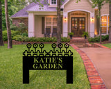 Garden Name Custom Yard Sign