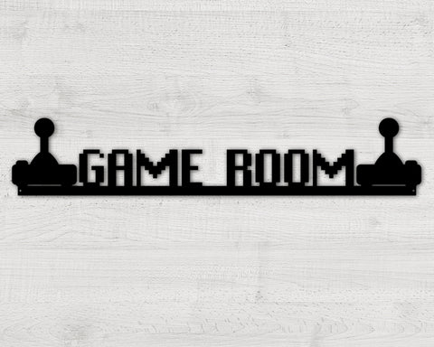 Game Room Custom Metal Sign